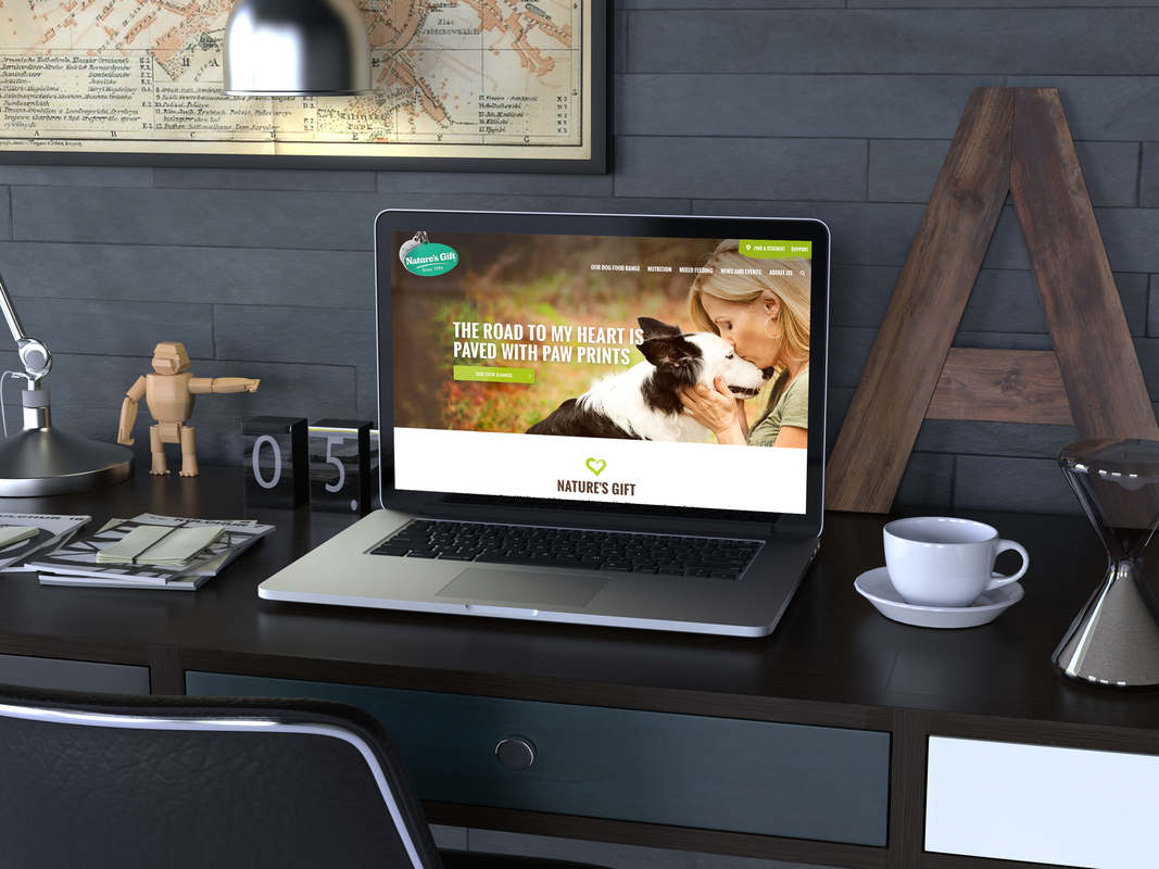 Nature's Gift desktop design